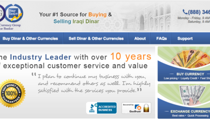 About Sterling Currency Group DinarBanker